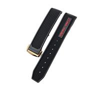 JZFOACHR 19mm 20mm 21mm 22mm Rubber Soft Watch Bands For Speedmaster AT150 Seamaster 300 Seamaster 007 James Bond Bracelet Strap