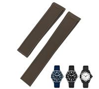 JZFOACHR 20mm 22mm Rubber Silicone Watch Strap Fit for F1 CARRERA AQUARACER 300 WAY201A WAY211C Watchbands Accessories