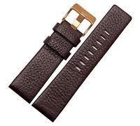 JZFOACHR 22mm 24mm 26mm 28mm 30mm Genuine Leather watchband for diesel DZ7259 DZ7256 DZ7265 watch strap