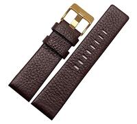 JZFOACHR 22mm 24mm 26mm 28mm 30mm Genuine Leather watchband for diesel DZ7259 DZ7256 DZ7265 watch strap