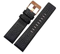 JZFOACHR 22mm 24mm 26mm 28mm 30mm Genuine Leather watchband for diesel DZ7259 DZ7256 DZ7265 watch strap