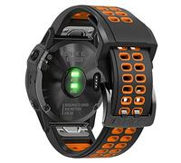 JZFOACHR 22mm 26mm Quickfit Watch Strap For 7 6 7X 5 5 Plus Forerunner 935 945 Quick Release Silicone Watch Wristband