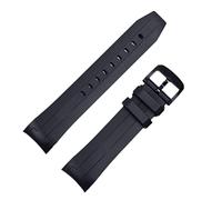 JZFOACHR 22mm Soft Silicone Watch Band For Tissot Strap For T120 Seastar T120417A 45.5mm Dial Rubber Sport Watchband