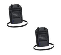 JZFOACHR 2pcs woman Messenger wallet Multifunction essentials tool portable travel bag neck Anti pickpocket, As Shownx2pcs, 23.5x15cmx4pcs