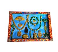 JZFOACHR Ancestor Money Ritual Supplies Paper Tie,Three-Dimensional Men's Jewelry Set Chinese Funeral Supplies, Qingming Festival Funeral and Hunger Festival, The Funeral of The Tomb-Sweeping Day