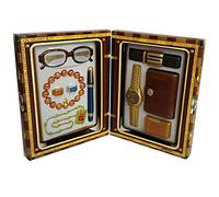 JZFOACHR Ancestor Money Ritual Supplies Paper Tie,Three-Dimensional Men's Jewelry Set Chinese Funeral Supplies, Qingming Festival Funeral and Hunger Festival, The Funeral of The Tomb-Sweeping Day