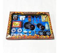 JZFOACHR Ancestor Money Ritual Supplies Paper Tie,Three-Dimensional Paper Binding Kitchen Utensils Set Chinese Funeral Supplies, Qingming Festival Funeral and Hunger Festival