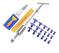 JZFOACHR Auto Body Dent Puller Dent Tools paintless Dent Repair Dent Puller Kit Dent removal Slide Hammer glue sticks Reverse Hammer Glue Tabs Car Hail Damage car dent puller