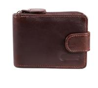 JZFOACHR Credit Card Id Holders Wallet Genuine Leather Men Business Cards Wallet High Capacity Credit Holder Purse,Luggage (Coffee)
