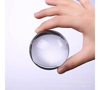 JZFOACHR Crystal Crystal Ball Feng Shui Magic Transparent Glass Ball Home Decoration 16MM-50MM Crystal Ball ornament (Color : Clear, Size : 16mm)