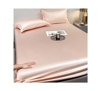 JZFOACHR Drap-housse king size uniquement pour lit double et double XL en Tencel 1 pièce 100% eucalyptus - Drap de dessous rafraîchissant pour dormeurs chauds (couleur : I, taille : King)