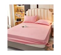JZFOACHR Drap-housse Queen Size 100% coton avec protections ajustées pour un meilleur sommeil, sans plis, respirant, couvre-lit California King (couleur : B, taille : Queen)