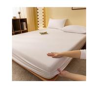 JZFOACHR Drap-housse Queen Size 100% coton avec protections ajustées pour un meilleur sommeil, sans plis, respirant, couvre-lit California King (couleur : B, taille : Queen)
