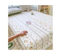 JZFOACHR Draps-housses 100% coton avec poche profonde de 27 cm, élastiques tout autour, pour lit simple, double, king size, queen, ultra doux, 1 pièce (couleur : H, taille : Twin-XL)