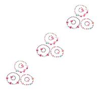 JZFOACHR Ensemble De 9 Élégants Colliers Et Bracelets En Perles De Bois Pour Filles Garçons Et Filles Collection De Bijoux Polyvalente Pour Fêtes Événements Scolaires Halloween