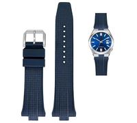 JZFOACHR Fluoro Rubber Watch Strap For Citizen TSUYOSA Collection NJ0150 NJ0151ME Watchbands Men Women Bracelet Colorful