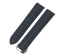 JZFOACHR For 300 Curved End Sports Waterproof Strap Stainless Steel Clasp Watchband 20mm 22mm Rubber Silicone Strap