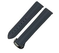 JZFOACHR For 300 Curved End Sports Waterproof Strap Stainless Steel Clasp Watchband 20mm 22mm Rubber Silicone Strap