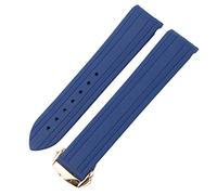 JZFOACHR For 300 Curved End Sports Waterproof Strap Stainless Steel Clasp Watchband 20mm 22mm Rubber Silicone Strap