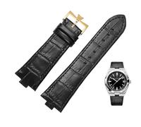 JZFOACHR Genuine Leather Watchband For Vacheron Constantin OVERSEAS Series 4500V 5500V P47040 Stainless Steel Buckle Men Watch Strap 25-8mm
