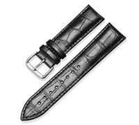 JZFOACHR Leather Calfskin Strap Slub Pattern Watch Accessories 10/12/13/14/15/16/17/18/19/20/21/22/24mm Watchband