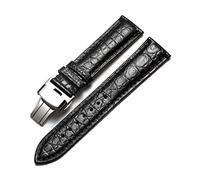 JZFOACHR Leather Men Watchband Elegant Simple Watch Strap Replacement with Stainless Steel Quick Release