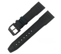 JZFOACHR Leather Watchband 20mm 21mm 22mm for IWC IW3777 IW3270 Mark 18 Big Pilot’s Watch Strap Brown Soft Cowhide Bracelets