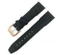 JZFOACHR Leather Watchband 20mm 21mm 22mm for IWC IW3777 IW3270 Mark 18 Big Pilot’s Watch Strap Brown Soft Cowhide Bracelets