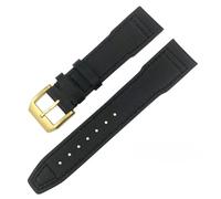 JZFOACHR Leather Watchband 20mm 21mm 22mm for IWC IW3777 IW3270 Mark 18 Big Pilot’s Watch Strap Brown Soft Cowhide Bracelets
