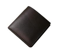 JZFOACHR Mens Genuine Leather Wallet Small Wallet Card Case Purse Minimalist Front Pocket for Men,Wallets,Leather Wallet (Black)