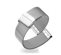 JZFOACHR Milanese Druable Watchband For Asus Vivowatch ZENWATCH 2 Fold Buckle Watch Band Replacement Strap Bracelet For LG W100 W110 W150 (Color : Gold, Size : For LG W110)