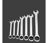 JZFOACHR Ratchet Spanner Set 1pcs 8-19mm 72 Teeth Ratchet Combination Metric Wrench Set Hand Tools Torque Gear Socket Nut Hand Tools (Size : 15mm)