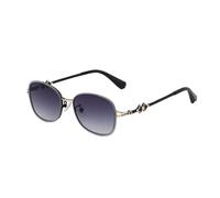 JZFOACHR Rimless Oval Sunglasses Women Vintage Frameless Sun Glasses For Female Metal Frame Shades Eyewear