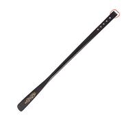 JZFOACHR Shoehorn with Long Handle Wooden Shoe Lifter with Strap 70cm (Color: Black, Size: 70cm) (Black 70cm)