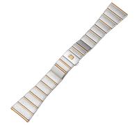 JZFOACHR Stainless Steel Watchband For Watch Strap 15mm 17mm 18mm 23mm 25mm Solid Metal Watch Band Steel Bracelet