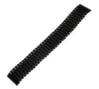 JZFOACHR straps band 12mm 14mm elastic strap loop wrist expansion belt bracelet black