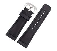JZFOACHR Stylish and elegant Watch Straps for Men Women,Double Layer Cowhide Watchband Bracelet Men Pin Buckle Watch Strap Classic Adjustable Replacement Watch Band