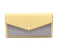 JZFOACHR Wallet,Colorful Long Wallet Women Summer Style Flap Phone Coin Purse Portable Cards Bag Pouch Clutch (D 19 * 9 * 2cm)
