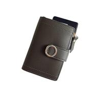 JZFOACHR Wallet,Trend Clutch Female Purse Money Clip Wallet Small Zipper Leather Purse Women Ladies Card Bag for Women (F 10 cm)