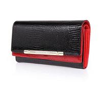 JZFOACHR Wallet,Women's Multi-Card-Slot Clutch Ladies Long Wallet Phone Pocket Large Capacity Purse (A 19 * 10 * 4.2cm)