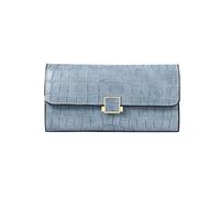 JZFOACHR Wallet,Women's Wallet Long Hand Purse Solid Color PU Ultra-Thin Multi-Card Slot Large-Capacity Wallet Wallet (B 18 * 9.5 * 2cm)