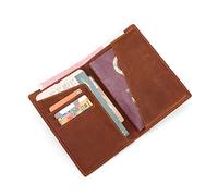 JZFOACHR Wallets,Anti-Theft Brush Passport Bag Document Bag Document Sleeve Business Wallet Ticket Holder (A 10 * 14 * 1cm)