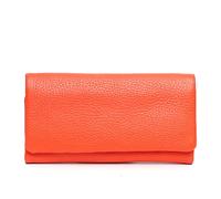 JZFOACHR Wallets,Long Wallet for Women Simple Style Multi-Pockets Card Holder Female Daily Functional Coin Purses (C 10.5 * 8.5 * 1.5cm)