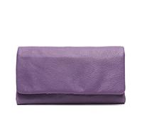 JZFOACHR Wallets,Long Wallet for Women Simple Style Multi-Pockets Card Holder Female Daily Functional Coin Purses (C 10.5 * 8.5 * 1.5cm)