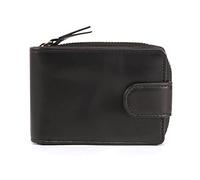 JZFOACHR Wallets,Multifunctional Card Holder Large-Capacity Card Holder Retro Wallet Zipper Coin Bag (B 12 * 8 * 3cm)