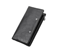 JZFOACHR Wallets,Wallet Women Clutch Large Capacity Female Long Purse Zipper Pocket Card Holder Casual Ladies Wallets (B 20 * 10cm)