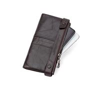JZFOACHR Wallets,Women Long Wallet Hasp Design Ladies Purse Clutch Bag Zipper Card Holder Pocket Wallets for Women (D 20 * 9.5cm)
