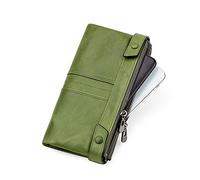 JZFOACHR Wallets,Women Long Wallet Hasp Design Ladies Purse Clutch Bag Zipper Card Holder Pocket Wallets for Women (D 20 * 9.5cm)