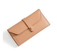 JZFOACHR Wallets,Women Wallets Long Wallet Top Leather Card Holder Coin Phone Purse Ladies Clutch Wallet for Wome (B 19 * 9.5 * 3cm)