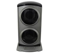 JZFOACHR Winder Automatic Double Winder for 2 Watches Double Rotating Storage Box 4 TPD Modes Self-Winding Mechanical Dustproof Case with Blue LED Light Quiet Motor (Color : D)